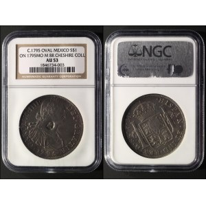 Great Britain 1 Dollar 1797 NGC AU53