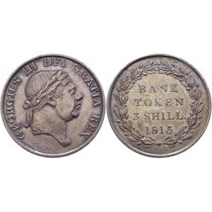 Great Britain Bank Token of 3 Shillings 1815