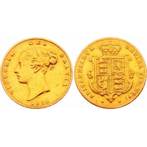 Great Britain 1/2 Sovereign 1852