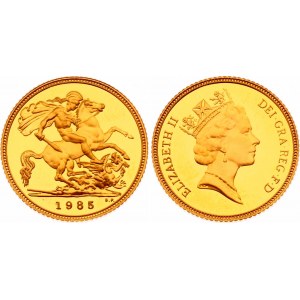 Great Britain 1/2 Sovereign 1985