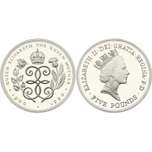 Great Britain 5 Pounds 1990