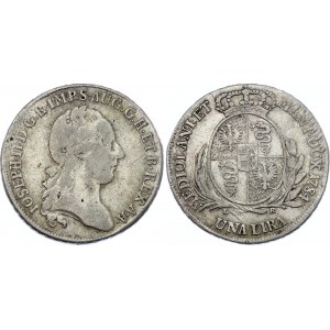 Italian States Lombardy-Venetia 1 Lira 1784 LB