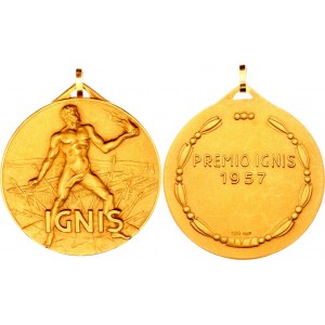 Italy Medal Premio Ignis 1957