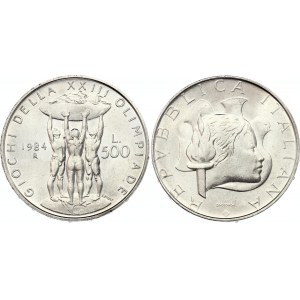 Italy 500 Lire 1984