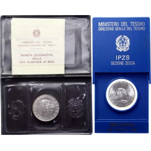 Italy 2 x 500 Lire 1984 - 1988