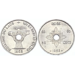 Lao 50 Cents 1952 ESSAI