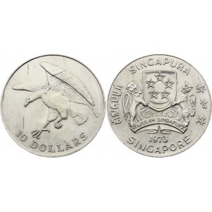 Singapore 10 Dollars 1973
