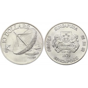 Singapore 10 Dollars 1979