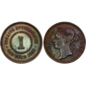 Straits Settlements 1 Cent 1888