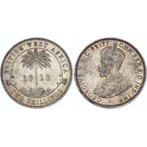 British West Africa 2 Shillings 1913