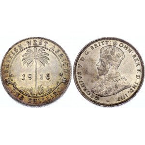 British West Africa 1 Shilling 1916 H