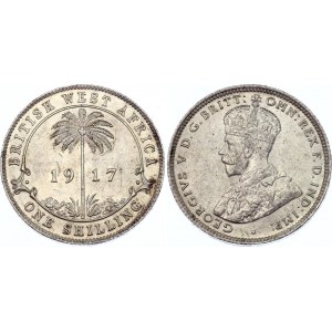 British West Africa 1 Shilling 1917 H