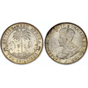 British West Africa 2 Shillings 1919 H