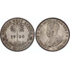British West Africa 2 Shillings 1920 H