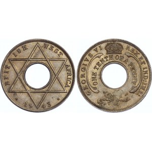 British West Africa 1/10 Penny 1943