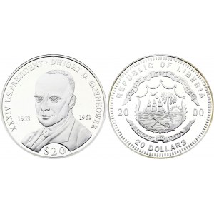 Liberia 20 Dollars 2000