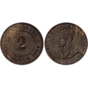 Mauritius 2 Cents 1923