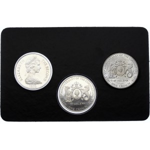 Saint Helena Set of 3 Coins 1978