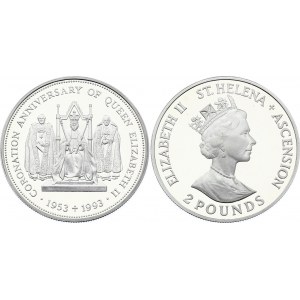 Saint Helena 2 Pounds 1993