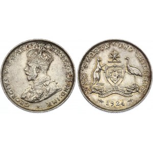 Australia 1 Florin / 2 Shillings 1924