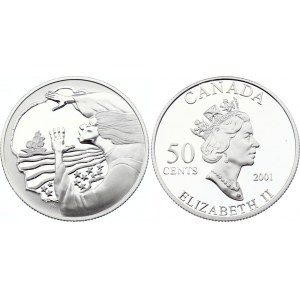 Canada 50 Cents 2001