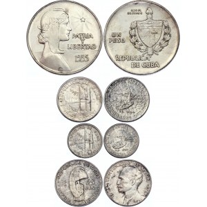Cuba 1st Republic Mint Set 1950s