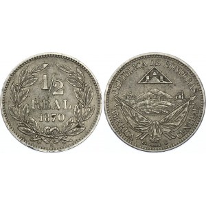 Honduras 1/2 Real 1870
