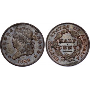 United States Half Cent 1828