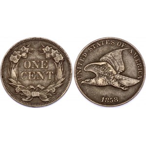 United States 1 Cent 1858
