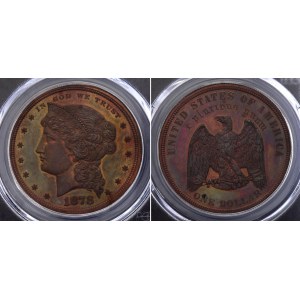 United States 1 Dollar 1878 Proof PCGS PR65RB