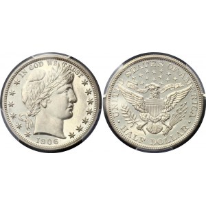 United States Half Dollar 1906 PROOF PCGS PR63