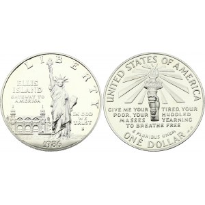 United States 1 Dollar 1986 S
