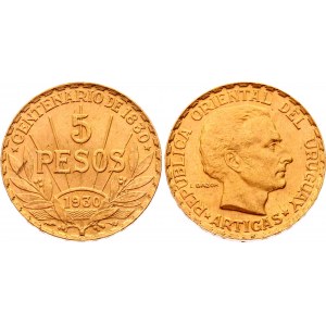 Uruguay 5 Pesos 1930