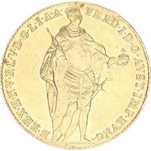 Ferdinand V. (1835-1848), Dukát 1843 b.zn. - Madona Husz. 2075 3,491 g