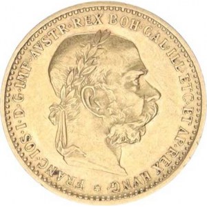 František Josef I. (1848-1916), 10 Koruna 1896 b.zn. /210.734 ks/
