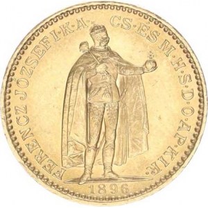 František Josef I. (1848-1916), 20 Koruna 1896 KB /1,022.740 ks/ (6,786 g)