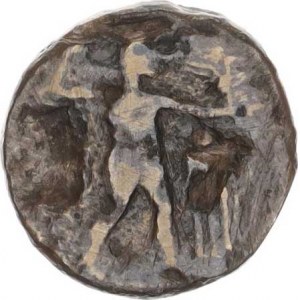 Bithynie ?, AE 22, Hlava zprava / kráčející Herakles (6,337 g), čistěno