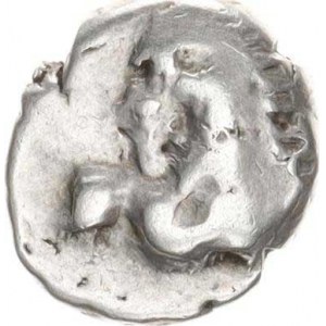 Thrákie, Chersonesos ? (400-350 př. Kr.), Hemidrachma, A: přední část lva ? / R: Quadratum incusum,