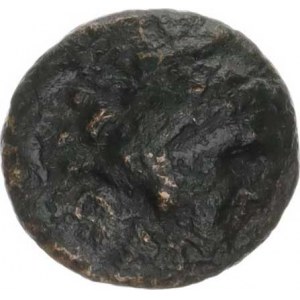 Makedonie, Kassander (305-297 př. Kr.), AE 16, hlava Herakla / kráčející lev minc. Pella nebo Amphi