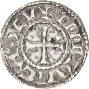 Francie - Viscounty of Limognes (cca 1020-1100), Anonymní denár b.l., (1,012 g)