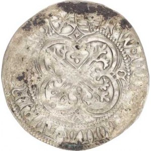 Sasko - Míšeň, Friedrich II. a Vilém III. Statečný (1440-1464), Mečový groš, minc. Freiberg (1457-5