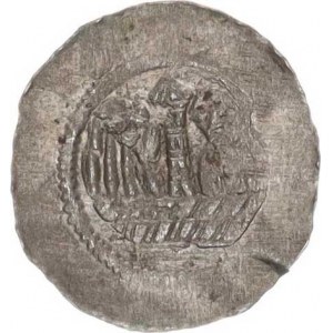 Vladislav II. (1140-1174), Denár C - 596, RR (0,906 g), opis nedor., dr. ox.