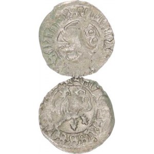 Vladislav II. Jagellonský (1471-1516), Bílý peníz jednostranný - dvě varianty 2 ks