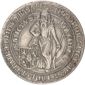 Šlik, Štěpán a bratři (1505-1526), Tolar 1520, Jáchymov, s tit.Ludvíka REPLIKA 1967