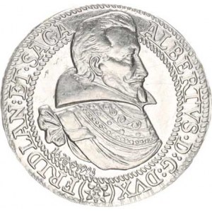 Valdštejn, Albrecht (1583-1634), 1/4 tolarová pamětní medaile 1628-1993 Al 28 mm zkušební odražek