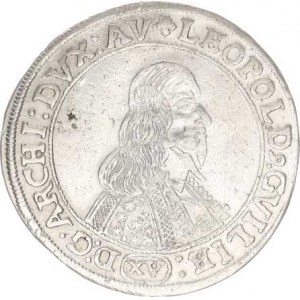 Olomouc, Leopold Vilém (1637-1662), XV kr 1661, mm. Buoncompagni S-V 137 B1/B1