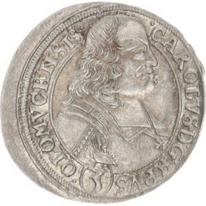 Olomouc, Karel II. Liechtenstein (1664-1695), 3 kr. 1695 SAS, zn. č.2 SV 332 H1/H1