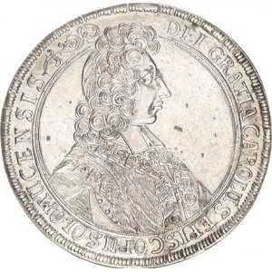 Olomouc, Karel III. Lotrinský (1695-1711), Tolar 1705 SV 575, nep. ďub. v av.