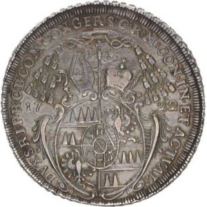 Olomouc, Wolfgang Schrattenbach (1711-1738), Tolar 1722 SV 747 (28,731 g) krásná patina