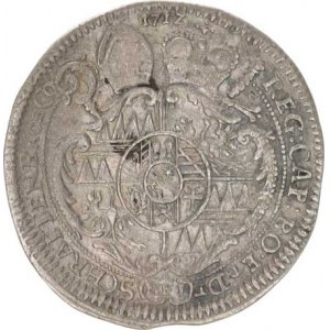Olomouc, Wolfgang Schrattenbach (1711-1738), XV kr. 171Z NFI SV 712 (bez kardinál. titulu) R